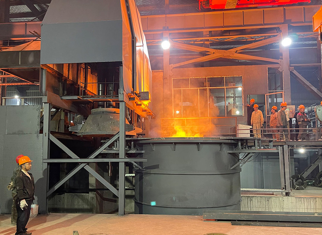 10 Ton Voccum Smelting Furnace